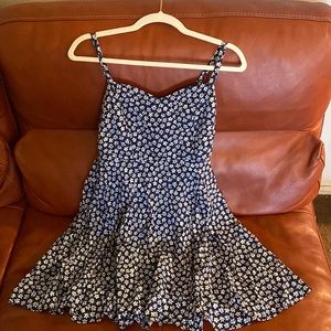 Juniors floral print summer dress